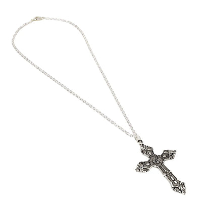 Fashion Cross Alloy Plating Unisex Pendant Necklace 1 Piece