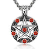 Fashion Cross Stainless Steel Alloy Stoving Varnish Unisex Pendant Necklace 1 Piece