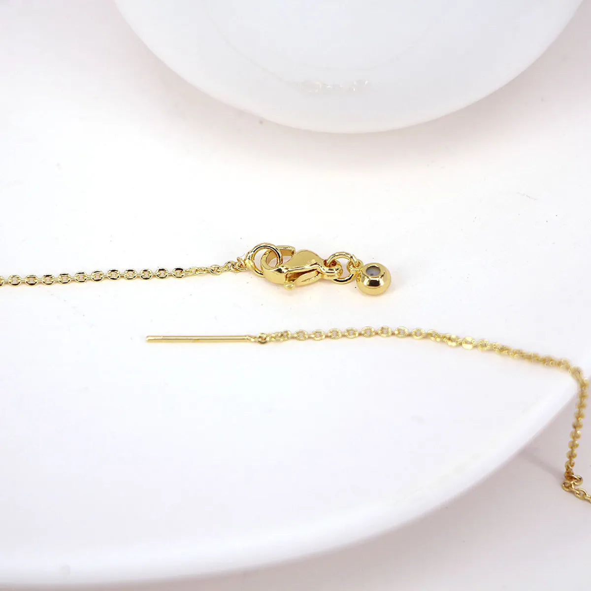 Fashion Cute Boys And Girls Micro-inlaid Zircon Pendant Copper Necklace Wholesale