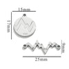 Fashion Cute Jewelry Accessories Stainless Steel Totem Pendant Electroplated