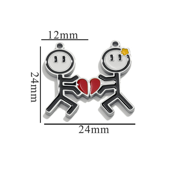 Fashion Cute Jewelry Accessories Stainless Steel Totem Pendant Electroplated
