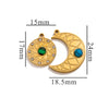 Fashion Cute Jewelry Accessories Stainless Steel Totem Pendant Electroplated
