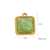 Fashion Cute Jewelry Pendant Stainless Steel Geometric Electroplated Hand Polished