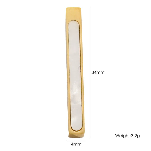 Fashion Cute Jewelry Pendant Stainless Steel Geometric Electroplated Hand Polished