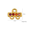 Fashion Cute Jewelry Pendant Stainless Steel Geometric Electroplated Hand Polished