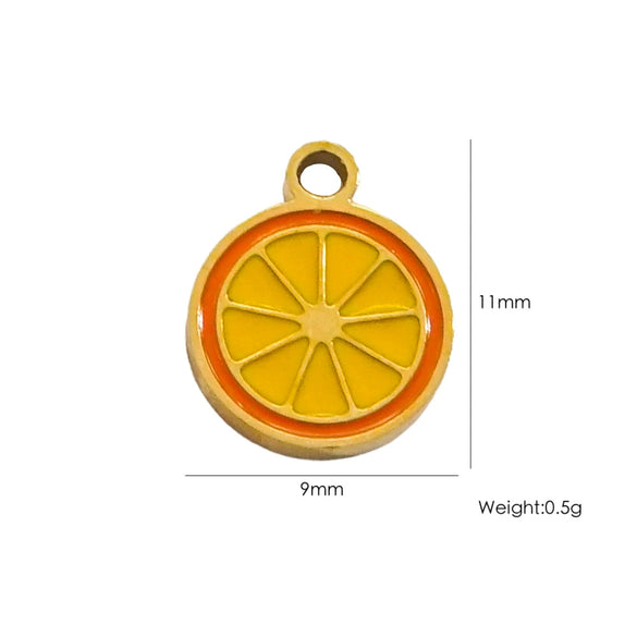 Fashion Cute Jewelry Pendant Stainless Steel Geometric Electroplated Hand Polished