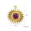 Fashion Cute Jewelry Pendant Stainless Steel Geometric Electroplated Hand Polished