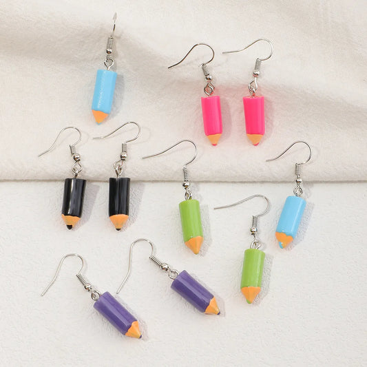 Fashion Cute Pencil Earrings Wholesale