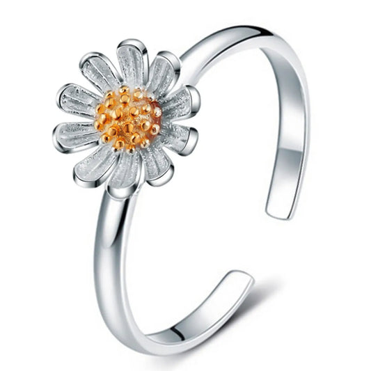 Fashion Daisy Open Ring