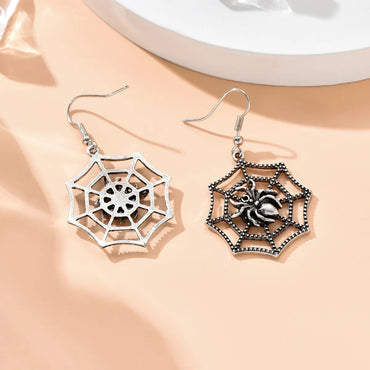 Fashion Dark Spider Halloween Accessories Alloy Stud Earrings