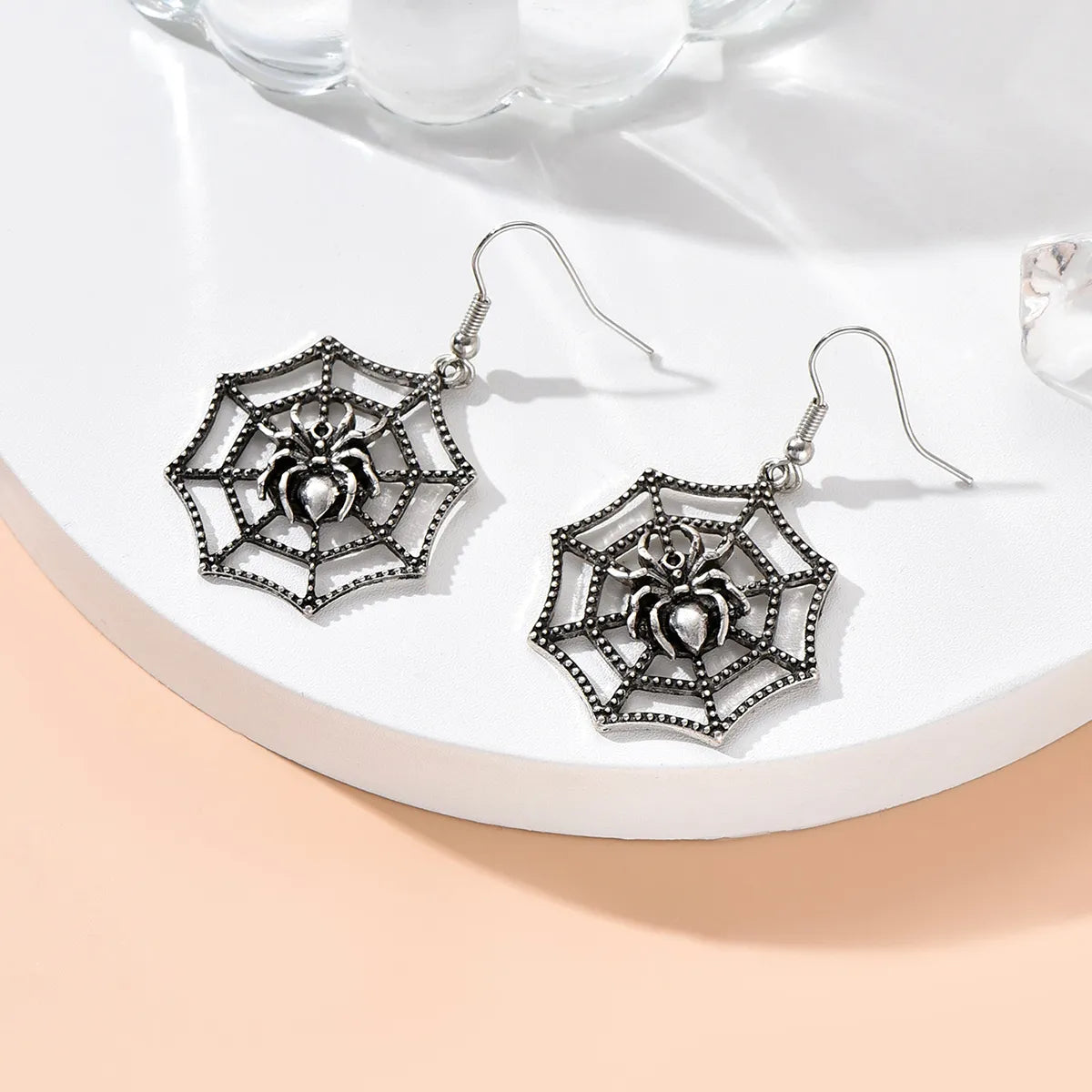 Fashion Dark Spider Halloween Accessories Alloy Stud Earrings