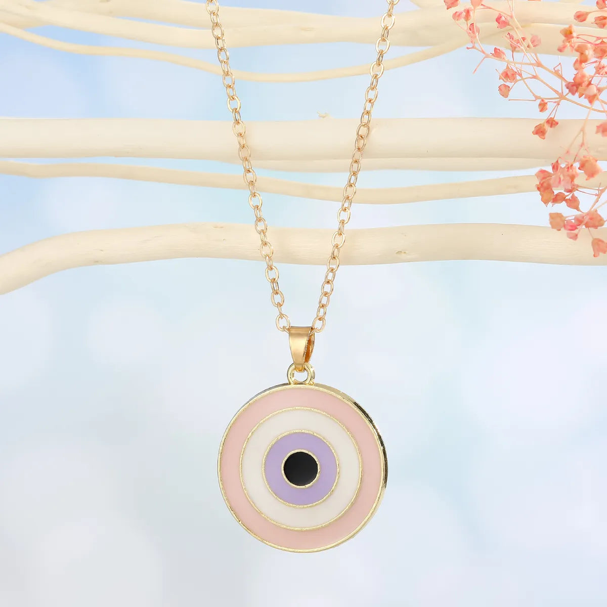 Fashion Demon Eye Pendant Necklace