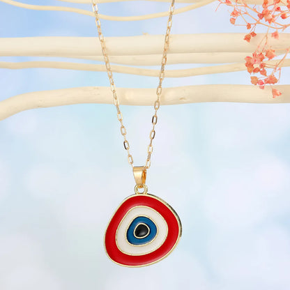 Fashion Demon Eye Pendant Necklace