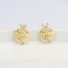 Fashion Design Starfish Conch Shell Earrings For Women Zinc Alloy With Electroplating Marine Life Inspired