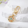 Fashion Devil'S Eye Alloy Inlay Zircon Bag Pendant Keychain 1 Piece
