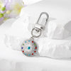 Fashion Devil'S Eye Alloy Inlay Zircon Bag Pendant Keychain 1 Piece