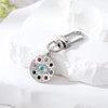 Fashion Devil'S Eye Alloy Inlay Zircon Bag Pendant Keychain 1 Piece