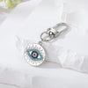 Fashion Devil'S Eye Alloy Inlay Zircon Bag Pendant Keychain 1 Piece