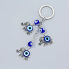 Fashion Devil'S Eye Alloy Plating Rhinestones Bag Pendant Keychain 1 Piece