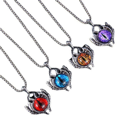 Fashion Devil's Eye Alloy Plating Unisex Pendant Necklace 1 Piece