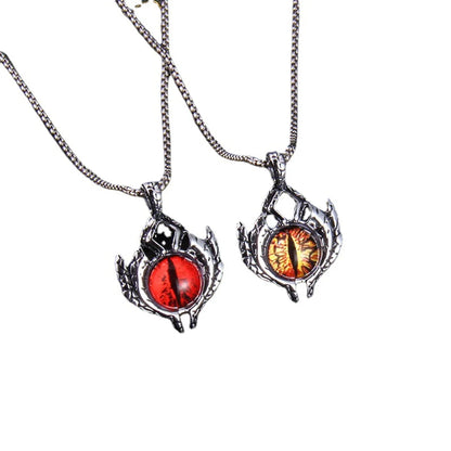 Fashion Devil's Eye Alloy Plating Unisex Pendant Necklace 1 Piece