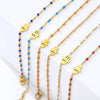 Fashion Devil's Eye Palm Stainless Steel Inlay Beads Bracelets