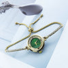 Fashion Diamond Round Women's Quartz Watch Alloy Case Stainless Steel Strap Leisure Style