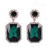 Fashion Diamond Square Earrings Wholesale Nihaojewelry