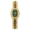 Fashion Diamond Squareshaped Women's Metal Watch