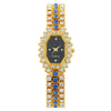 Fashion Diamond Squareshaped Women's Metal Watch