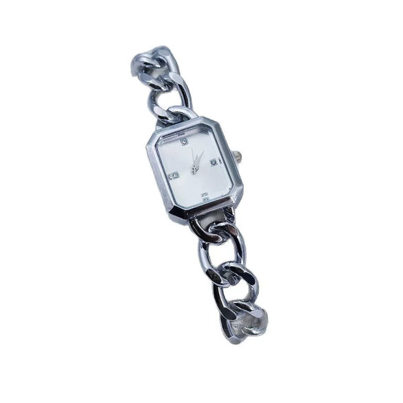 Fashion Diamondencrusted Square Twist Women's Alloy Watch