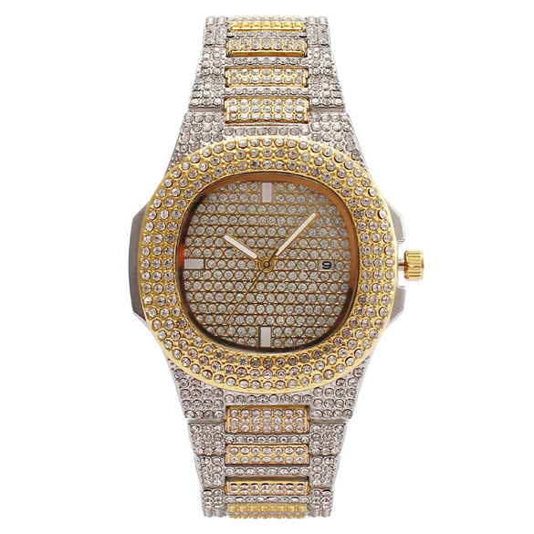 Fashion Diamondencrusted Stars Women's Metal Watch