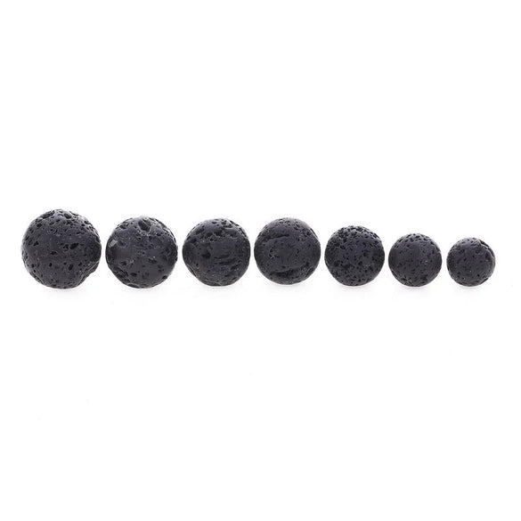 Fashion Diffuser Accessories Natural Lava Volcanic Stone Jewelry Accessories With Totem Pattern And Paint Treatment