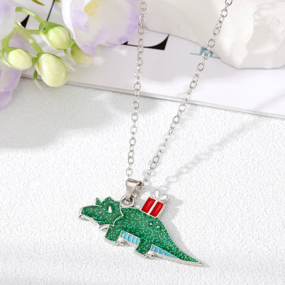 Fashion Dinosaur Alloy Plating Pendant Necklace 1 Piece