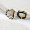 Fashion Double Opening Ring Stainless Steel Gold Plated Jewelry