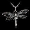 Fashion Dragonfly Alloy Plating Rhinestone Necklace