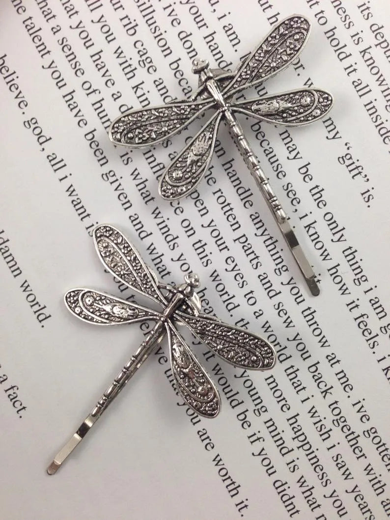 Fashion Dragonfly Zinc Alloy Hair Clip 1 Piece