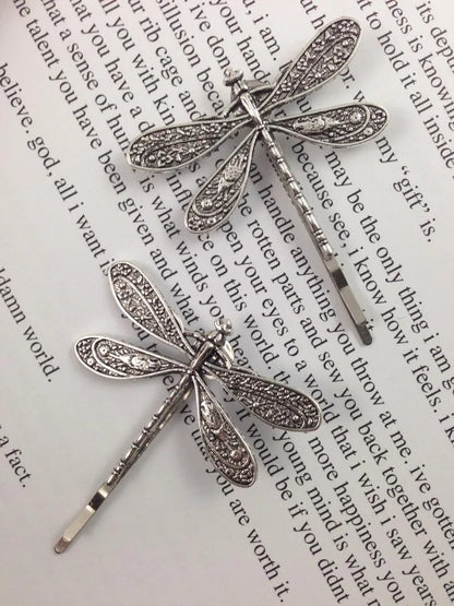 Fashion Dragonfly Zinc Alloy Hair Clip 1 Piece