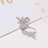 Fashion Ear Clip Flash Diamonds Eight Stars Earrings Star Earrings Wholesale