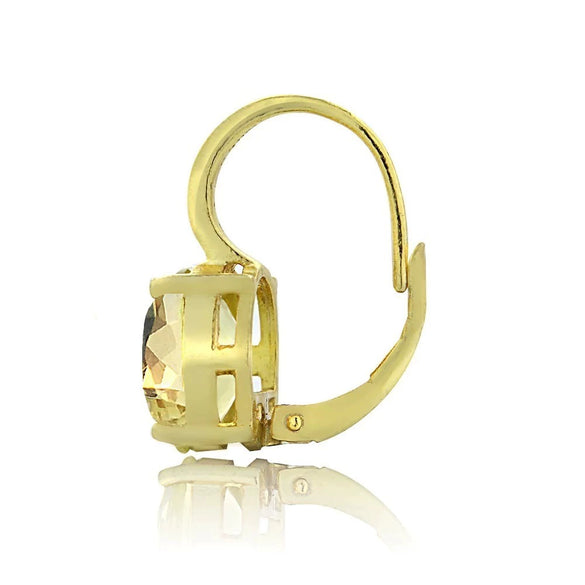 Fashion Earrings Aaa Zircon Earrings Explosions Goose Eggshaped Multicolor Jewelry Wholesale