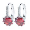 Fashion Earrings Aaa Zircon Earrings Multicolor Earrings Mixed Batch Super Flash