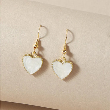 Fashion Earrings Fishtail Creative Retro Pearl Earrings Alloy Earrings