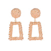 Fashion Geometric Plating Alloy No Inlaid Earrings Ear Studs