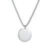 Fashion Exquisite Titanium Steel And Stainless Steel Necklace With Geometric Pattern And Electroplating Treatment