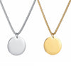 Fashion Exquisite Titanium Steel And Stainless Steel Necklace With Geometric Pattern And Electroplating Treatment