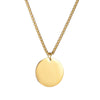 Fashion Exquisite Titanium Steel And Stainless Steel Necklace With Geometric Pattern And Electroplating Treatment