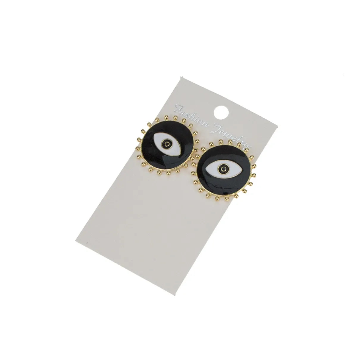 Fashion Eye Alloy Enamel Women's Ear Studs 1 Pair