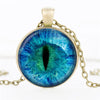 Fashion Eye Alloy Plating Unisex Pendant Necklace