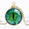 Fashion Eye Alloy Plating Unisex Pendant Necklace