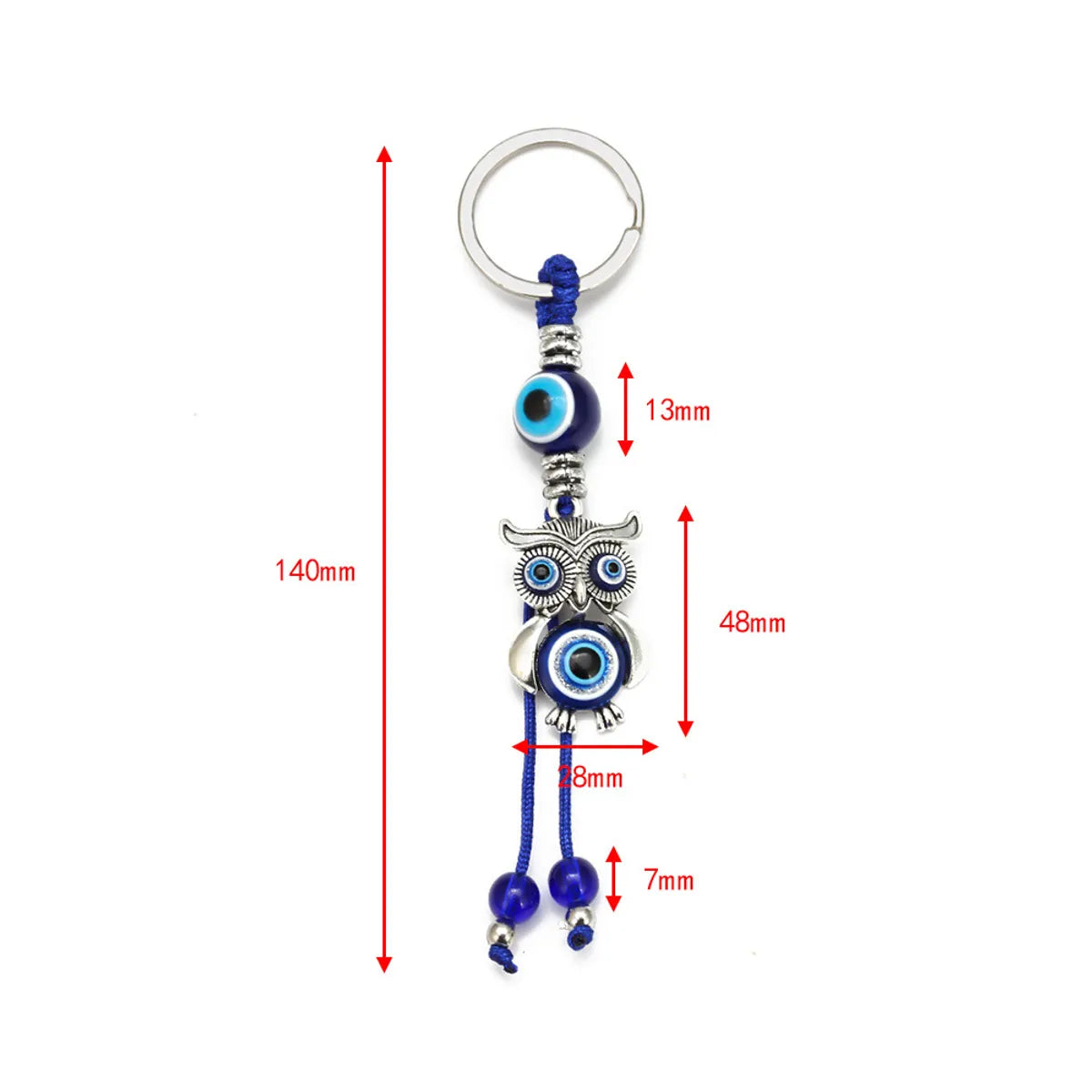 Fashion Eye Alloy Plating Unisex Keychain 1 Piece